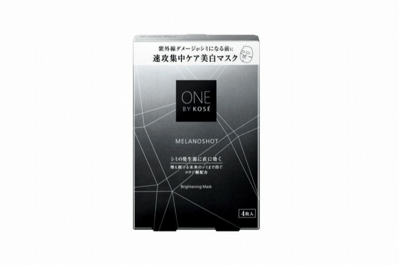 メラノショット W マスク a｜ONE BY KOSE 薬用シートマスク 21mL×4枚