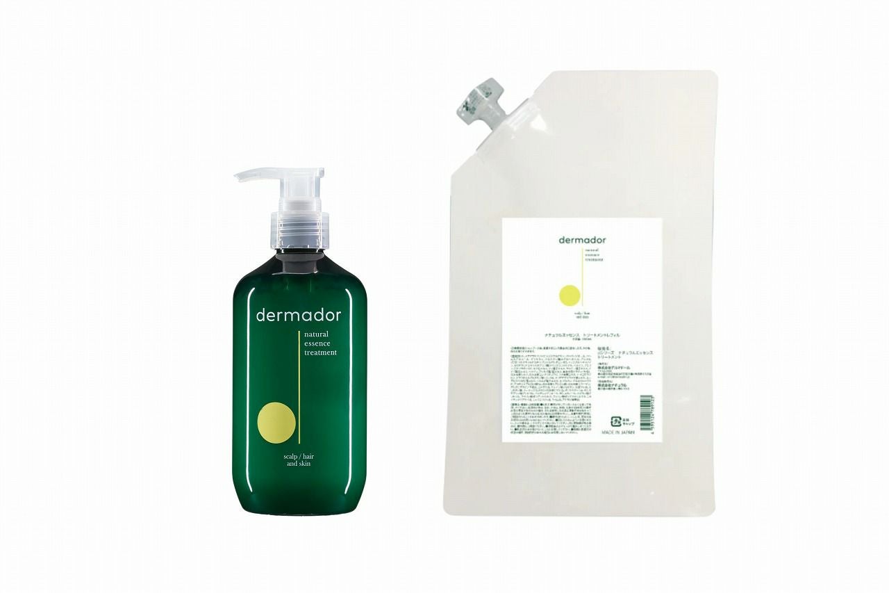 デルマドール トリートメントの290mlボトルと1000mlレフィル