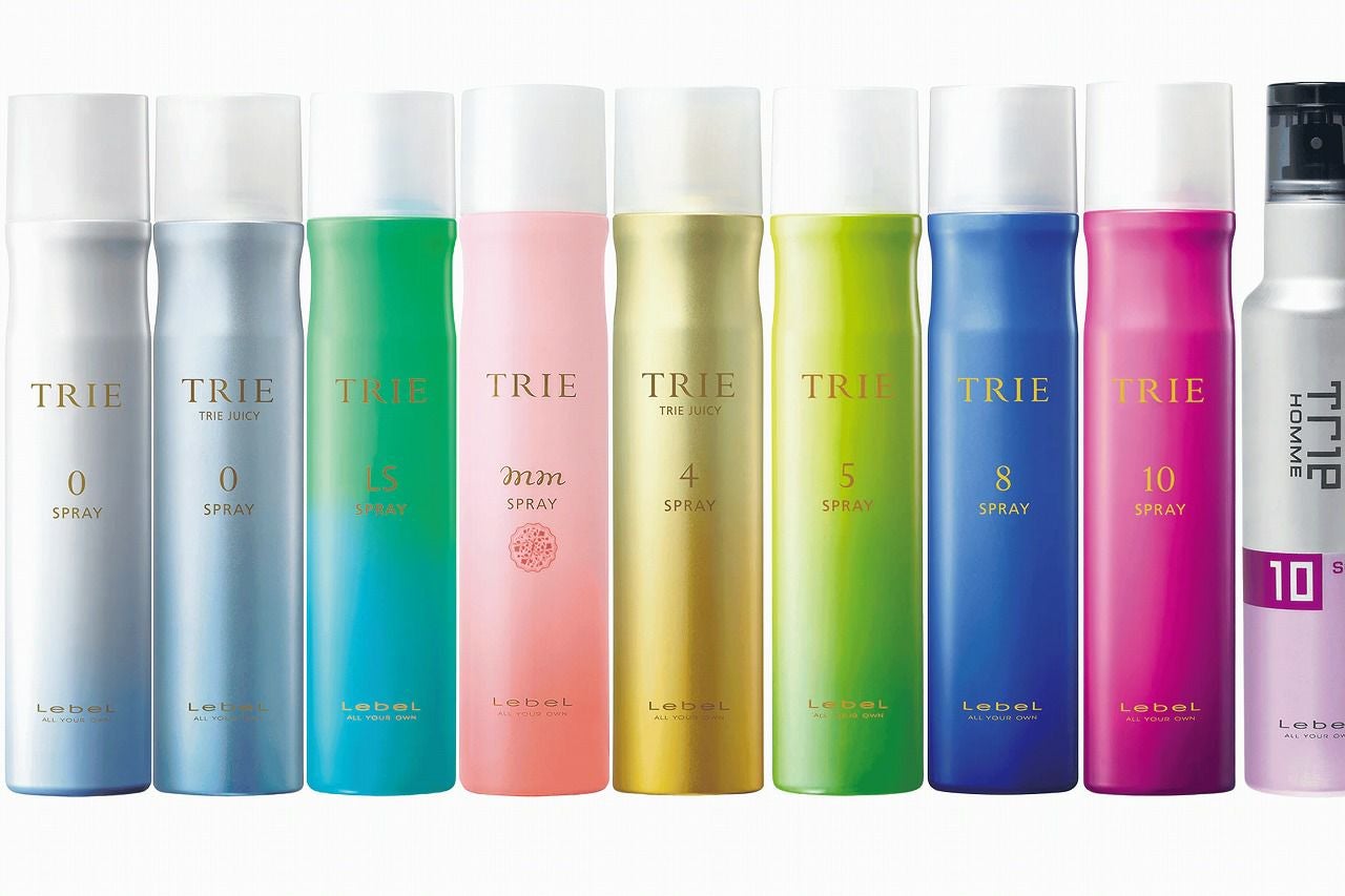 トリエ スプレー 170g｜ルベル TRIE ツヤ・前髪・巻き髪の仕上げ用