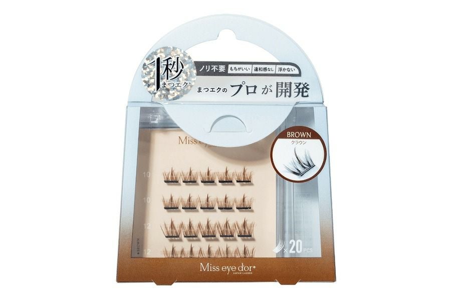 1秒まつエク クラウンタイプブラウン｜Miss eye d'or｜サロン運営通販