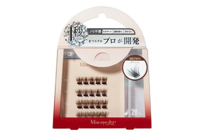 1秒まつエク ボリュームタイプ ブラウン（10-12mm）
