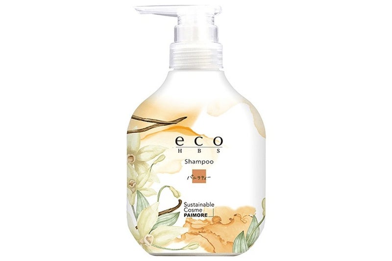 eco HBS シャンプー バニラティー 500mL｜PAIMORE（パイモア）　ボトル 正面