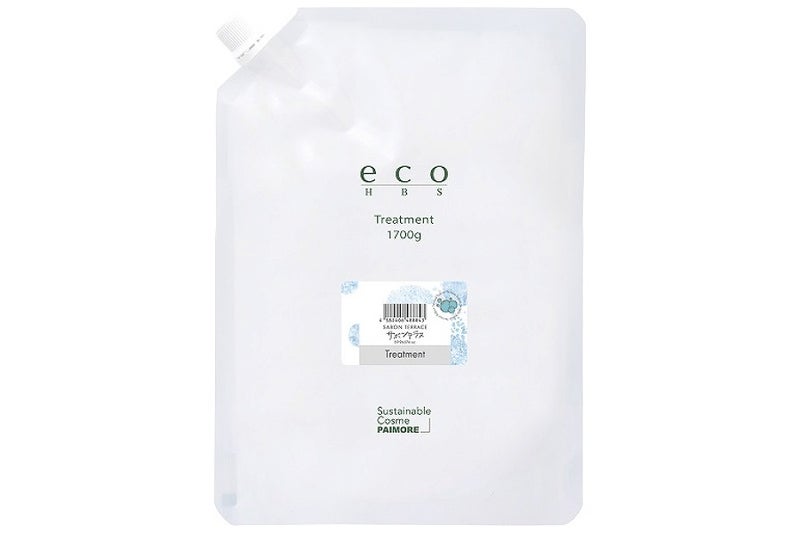 PAIMORE eco HBS トリートメント サボンテラス 1700g 詰替え用パウチ正面
