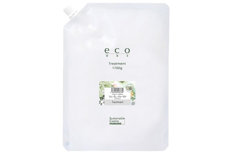 PAIMORE eco HBS トリートメント フルーティーフローラル 1700g 詰替え用パウチ 正面