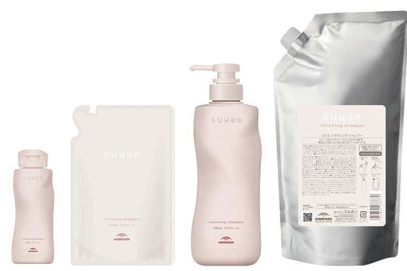 スワエ リラクシング シャンプーの200mL・400mL詰替・500mL・1000mL詰替の容量展開