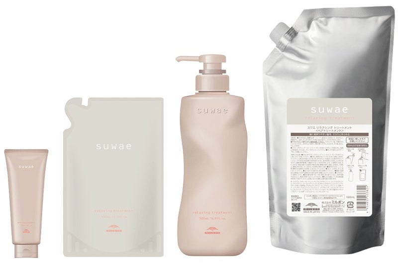 スワエ リラクシング トリートメント 200mL・400mL詰替・500mL・1000mL詰替の容量ラインナップ