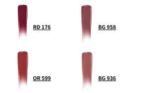 キヌケアグローアップ RD 176・BG 958・OR 599・BG 936のカラースウォッチ
