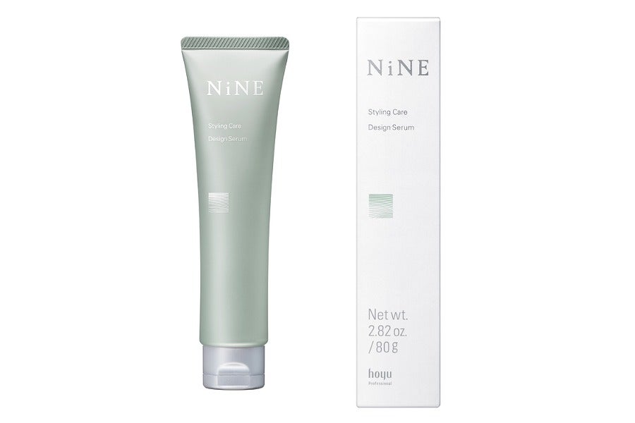 NiNE デザインセラム 80gのチューブと外箱