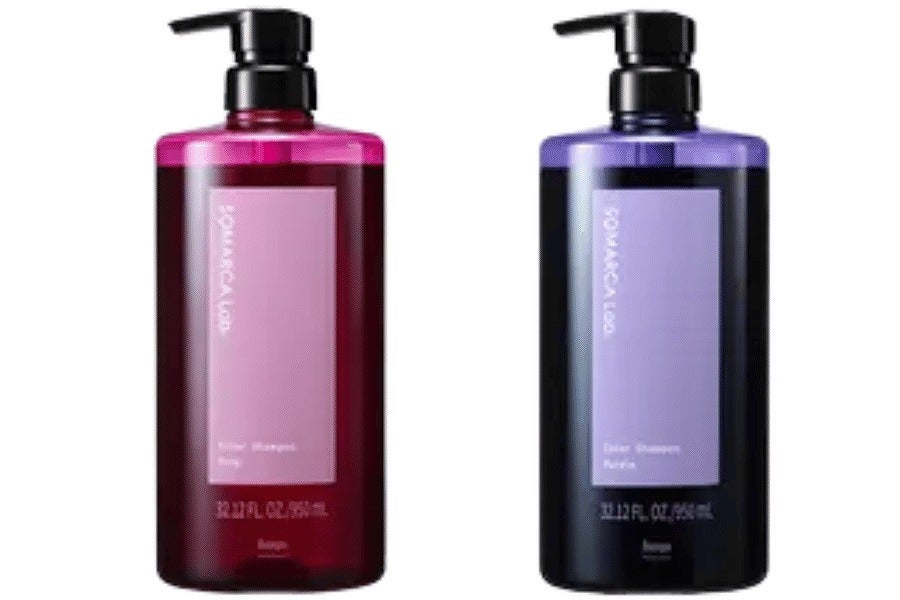 ソマルカラボ カラーシャンプー 大容量950mL ピンクとパープル