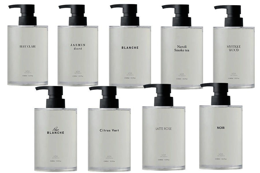 LOA THE SHAMPOO 400mL 全9種の香りのポンプボトル一覧
