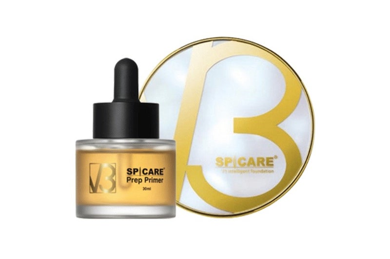 SPICARE V3 プレッププライマー30mL(非売品シール貼付)+V3 インテリジェントファンデーションセット
