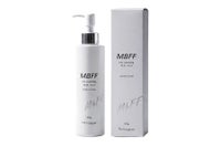 MBFF mbクレンジングプロ200gのポンプボトルと外箱