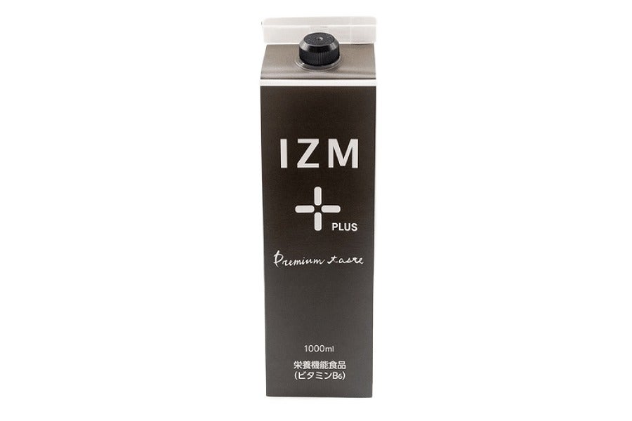 IZM プラス プレミアムテイスト1000mLのパッケージ